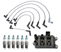 Set of 6 Denso Ignition Coil Wire & Iridium Power Spark Plugs for Ford Mercury V6