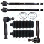 Set of 6 Steering Tie Rod Ends for Toyota RAV4 (2001–2005)