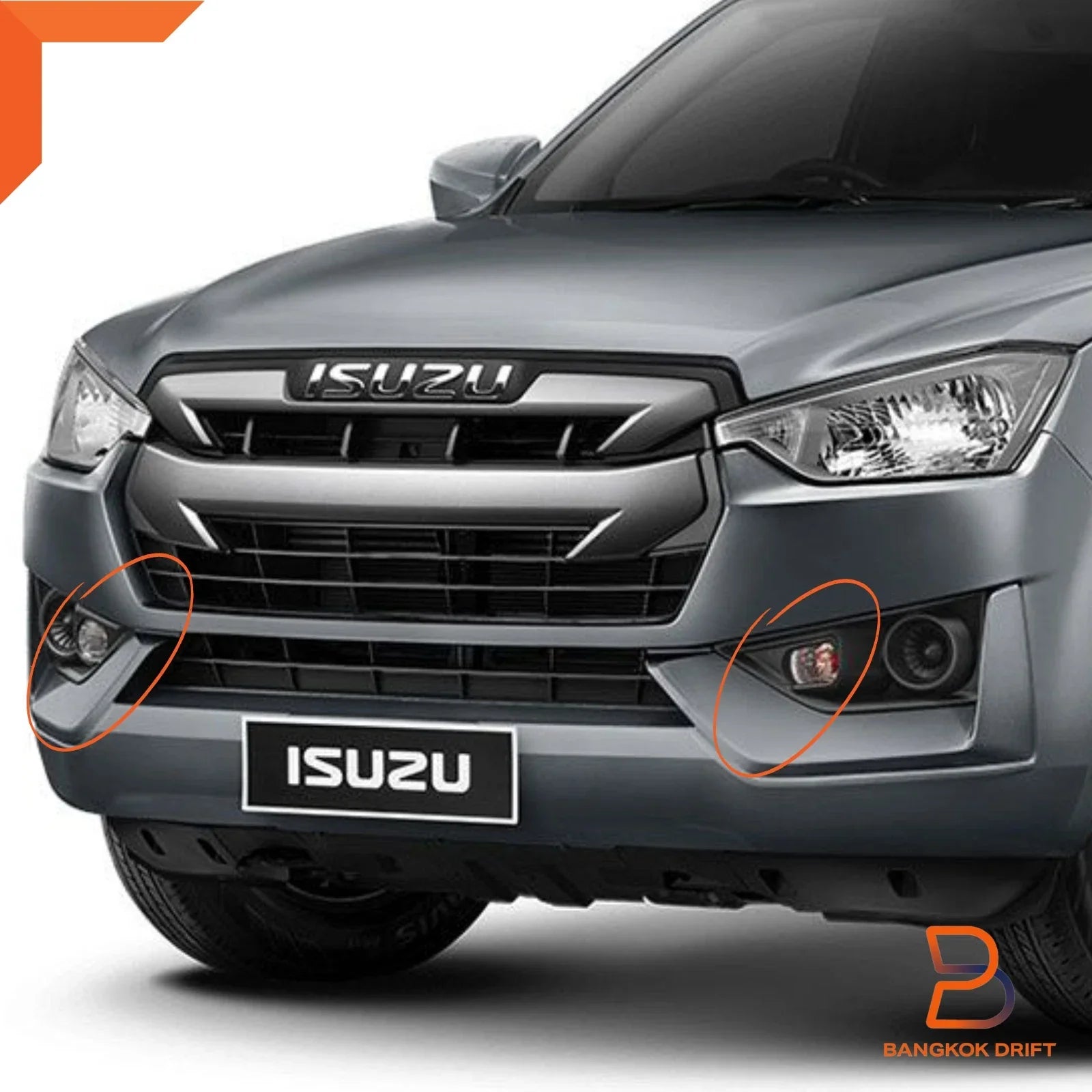 Front Turn Signal Bumper Lamp Light for Isuzu D-Max (2020-2023)