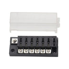 6-Way Compact Fuse Box 32V DC 300A for Universal Applications