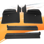 Set of 4 Front Bumper Fillers for Cadillac Eldorado (1979–1985) Black