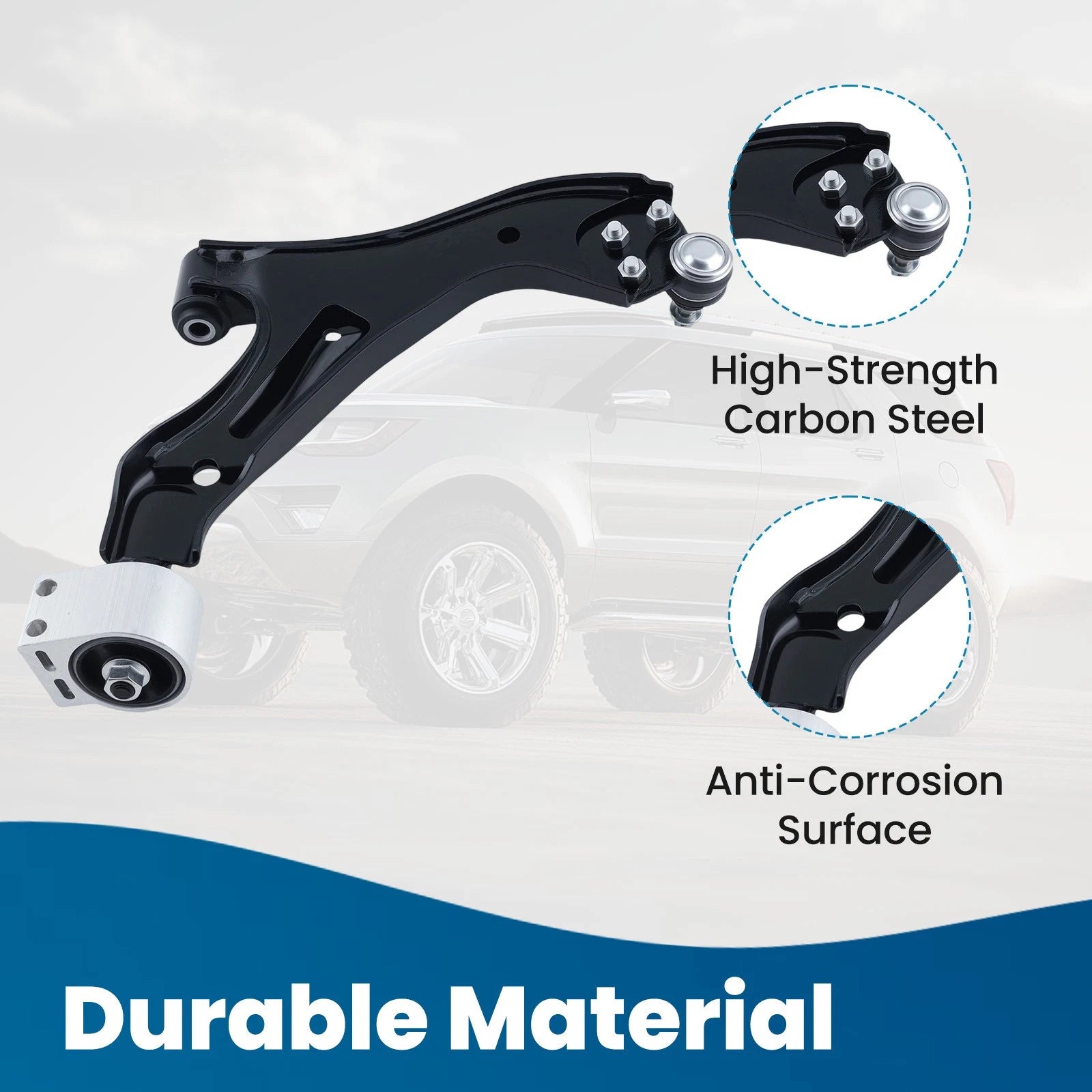 Front Lower Left Control Arm for Chevrolet Equinox (2005–2009) & Saturn Vue (2002–2007)