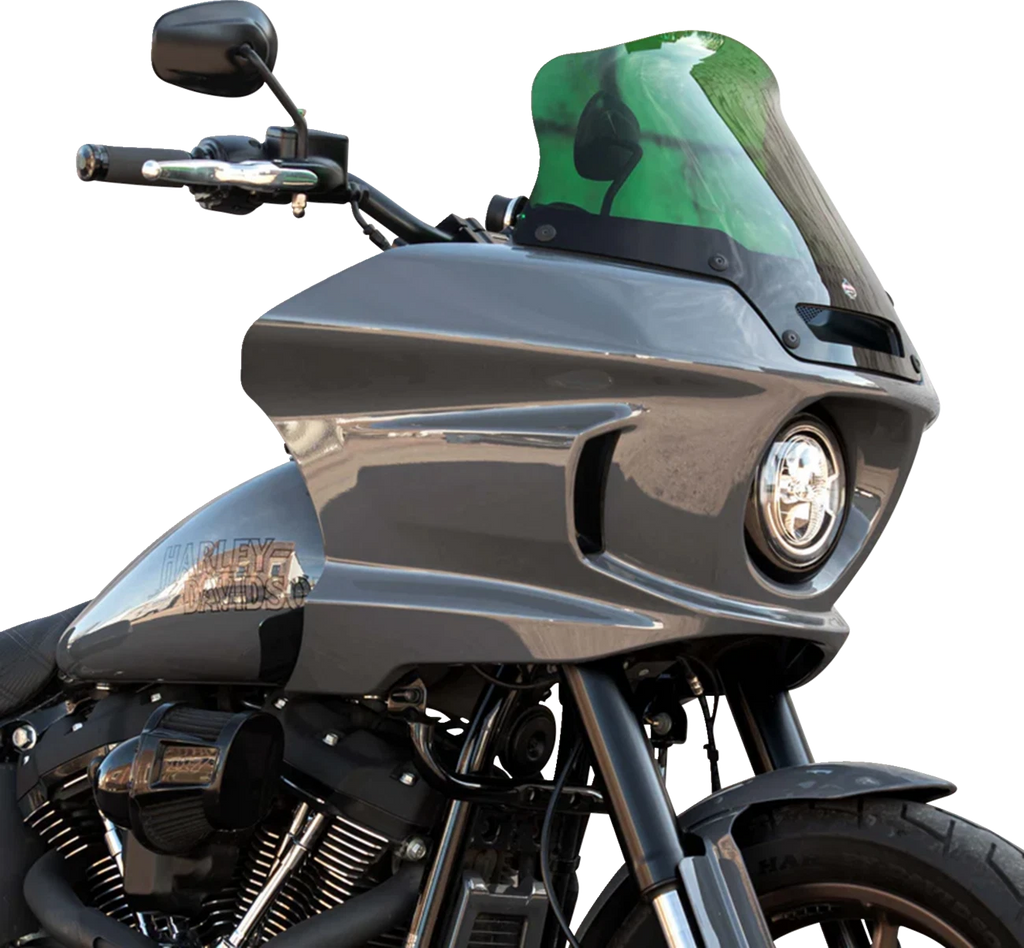Klock Werks 8" Kolor Flare Sport Windshield for FXLRST (2018–2023) - Green KWW-02-0632
