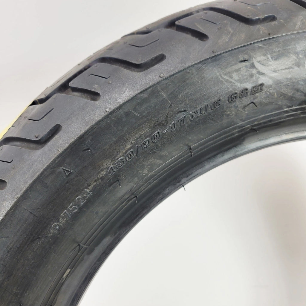 Dunlop D404 Rear Tire 130/90-17 68H Bias TT for Motorcycle (Black Sidewall)