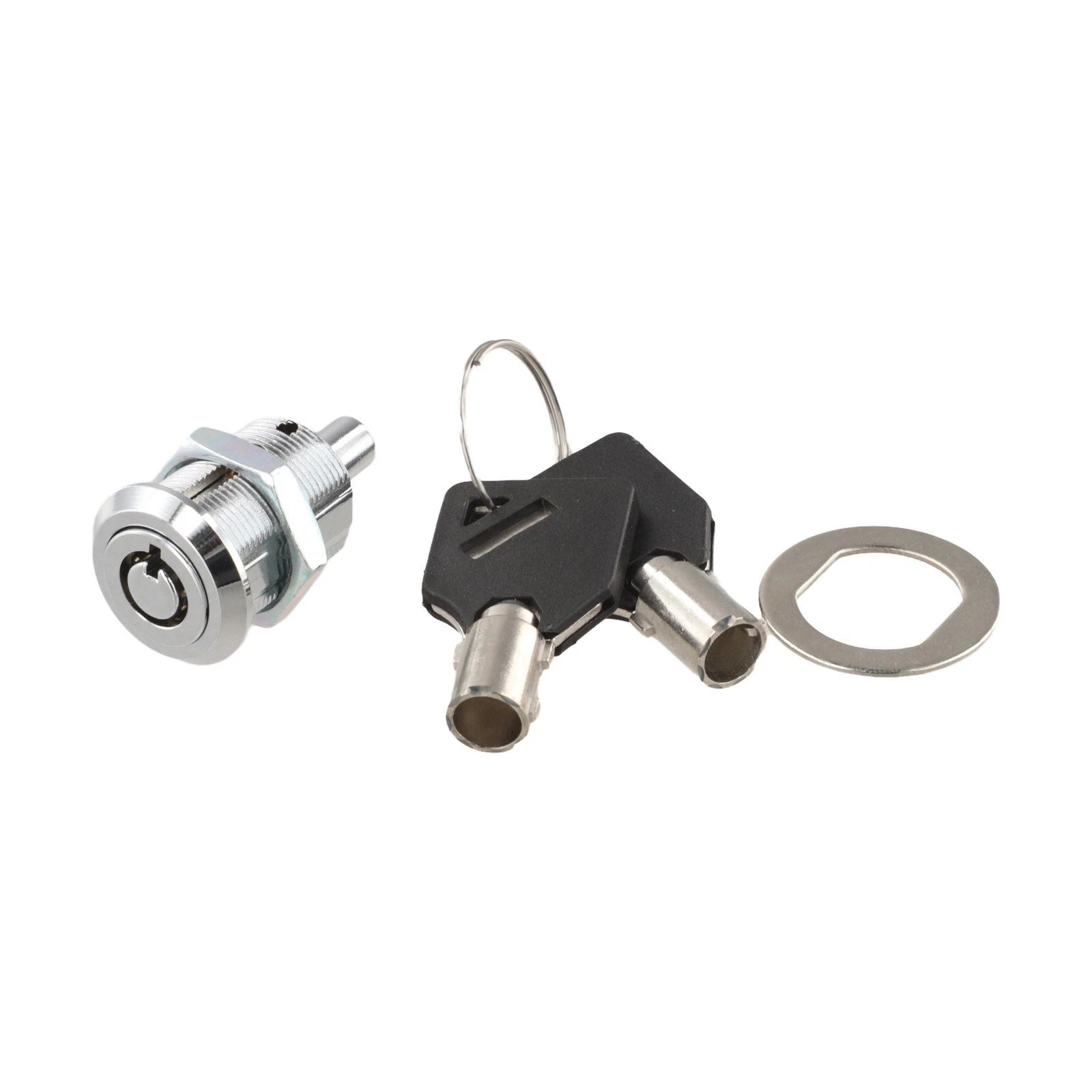 Zinc Alloy 19mm Tubular Push Lock for LED Advertising Console