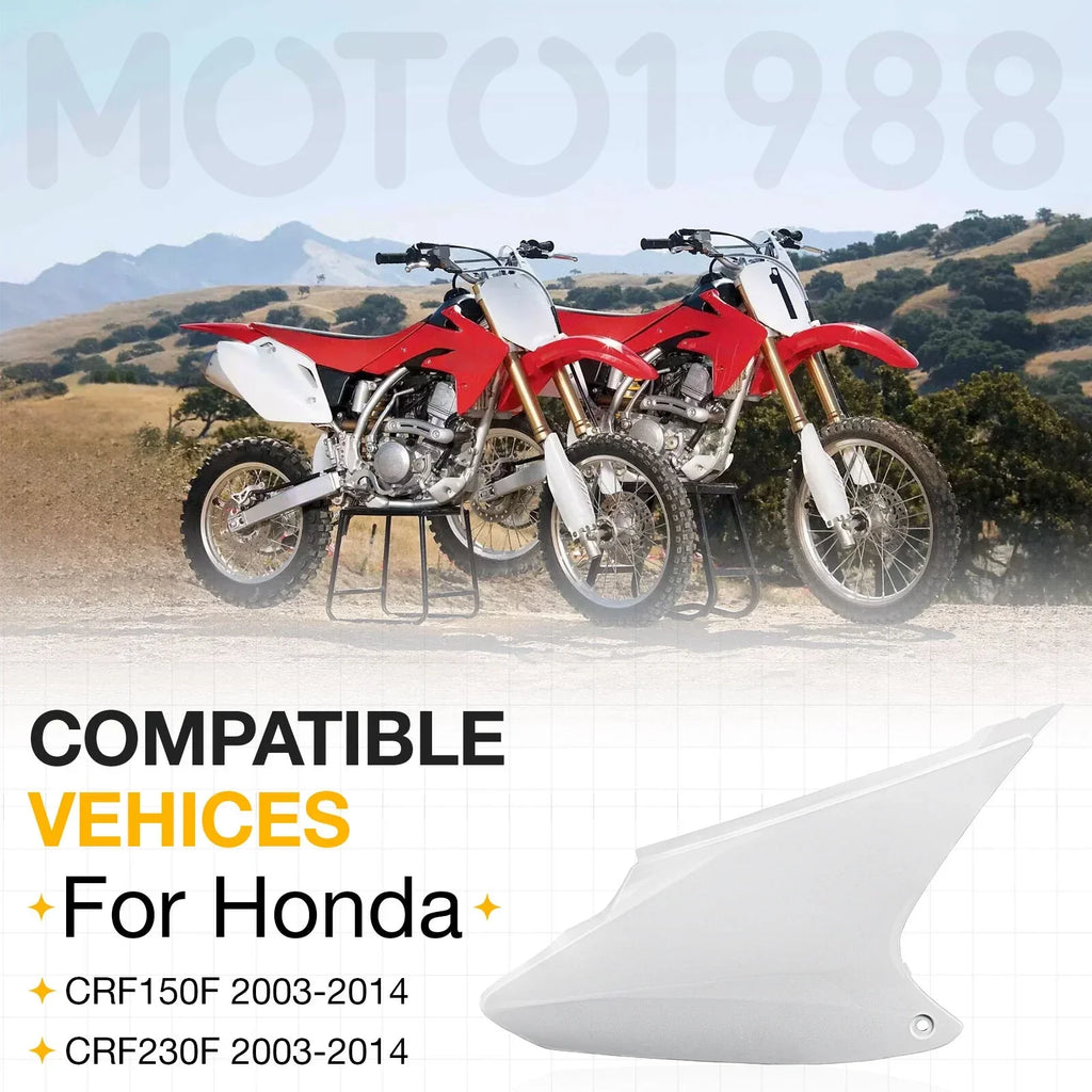 Left Side Number Plate for Honda CRF150F CRF230F (2003–2014)