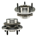 2x Front Wheel Hub & Bearing Assembly for 1997-2000 Ford F-150 4WD (XL3Z1104BC)