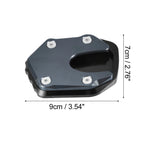 Motorcycle Kickstand Pad for Honda NC750X (2021-2022) - Titanium Tone
