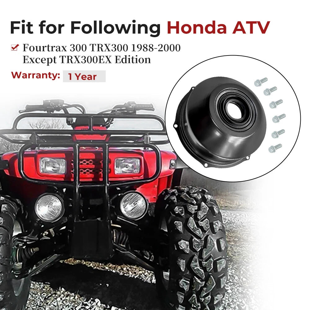Rear Brake Drum Cover & Seal for Honda TRX300 TRX300FW (1988–2000)