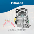 Carburetor for Buell Blast 500 (2000–2009) 27404-00YA, 27404-00