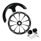30" Front Wheel Rim Hub for Harley Touring (2008–2025) ABS Painted