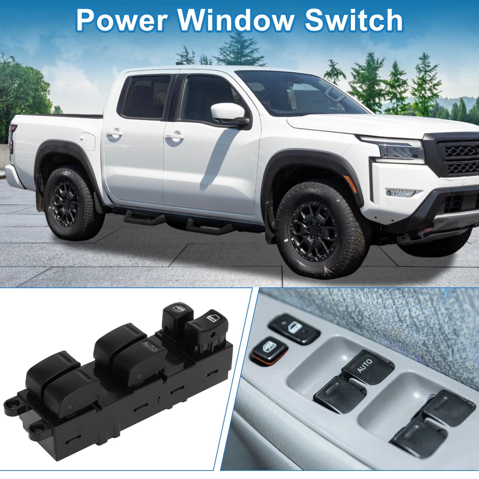 Power Window Switch for Nissan Frontier Navara (2005–2023) 25401AL500