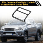 Carbon Fiber Headlight Switch Button Panel Cover for Toyota Tacoma (2024)