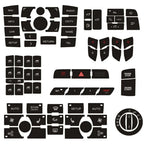 Enhanced Visibility Button Repair Sticker for Audi Q7