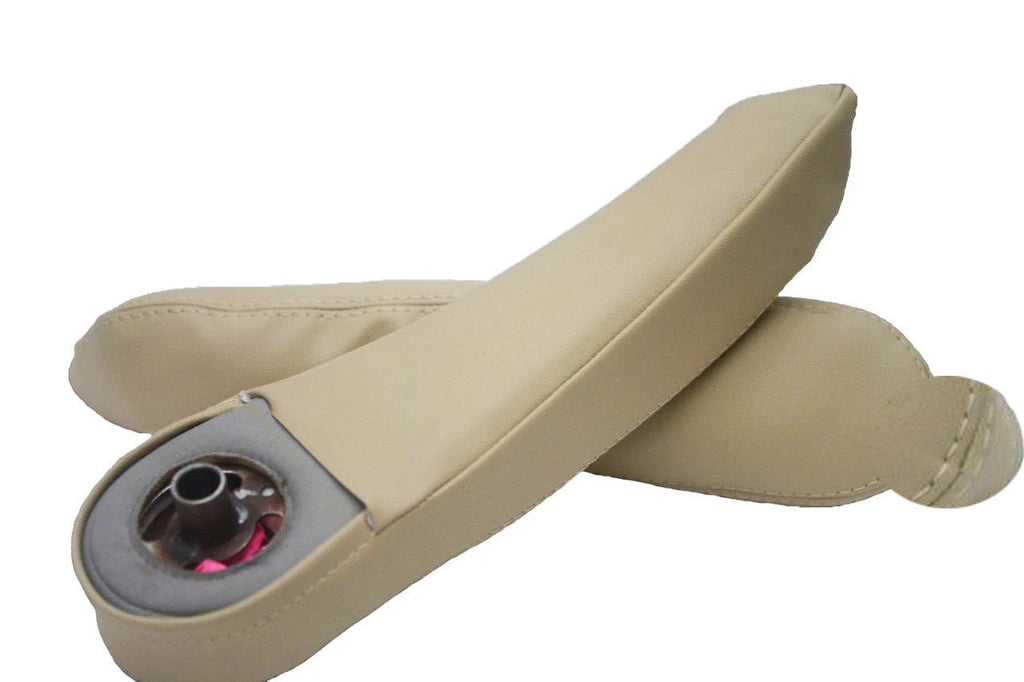 Leather Synthetic Armrest Cover for Honda Pilot (2016–2020) Beige