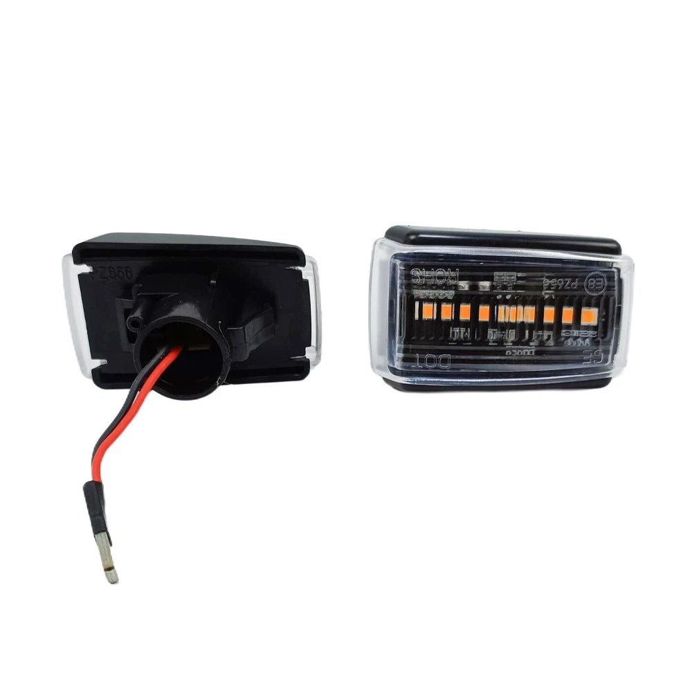 2X LED Side Marker Light Indicator for Volvo C70 S40 S70 V40 V70 (1998–2007)