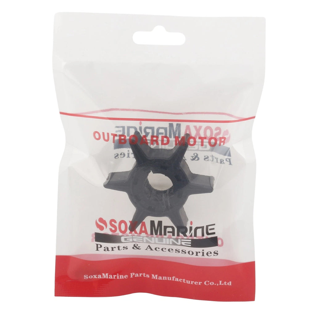 Water Pump Rubber Impeller & Key for Yamaha 20-25 HP Engine (1990–2000) 6L2-44352-00 500384