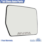 Right Mirror Glass for Ford F-150 Mark LT (2004–2014) Power Heated Convex