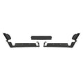 3 Pcs Rear Bumper Filler for Cadillac Seville (1980–1985) Black Fiberglass