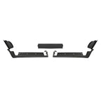 3 Pcs Rear Bumper Filler for Cadillac Seville (1980–1985) Black Fiberglass