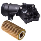 Oil Cooler Filter Housing Adapter for Volkswagen Jetta (2005–2010) 07K115397D