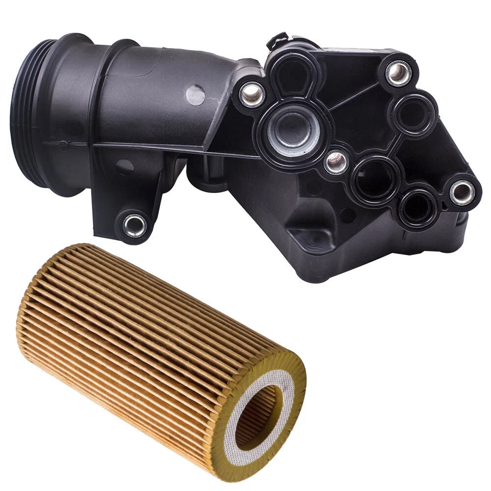 Oil Cooler Filter Housing Adapter for Volkswagen Jetta (2005–2010) 07K115397D