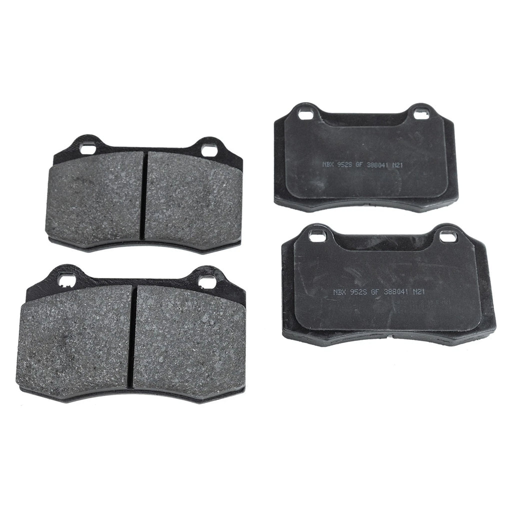 Rear Brake Disc Rotors and Pads Kit for Jaguar Vanden Plas XKR (2002–2003)