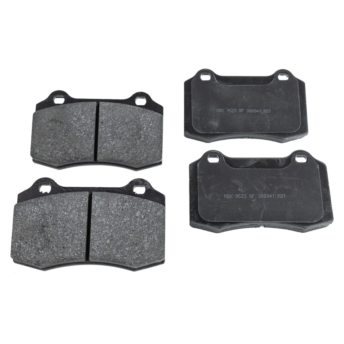 Rear Brake Disc Rotors and Pads Kit for Jaguar Vanden Plas XKR (2002–2003)