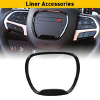 Steering Wheel Center Trim Ring for Charger Challenger (2015–2023) & Durango (2014–2023)