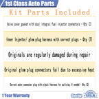 Cover Gaskets Harness & Pigtail Kit for Ford F-250 F-350 E-350 (2000–2010)