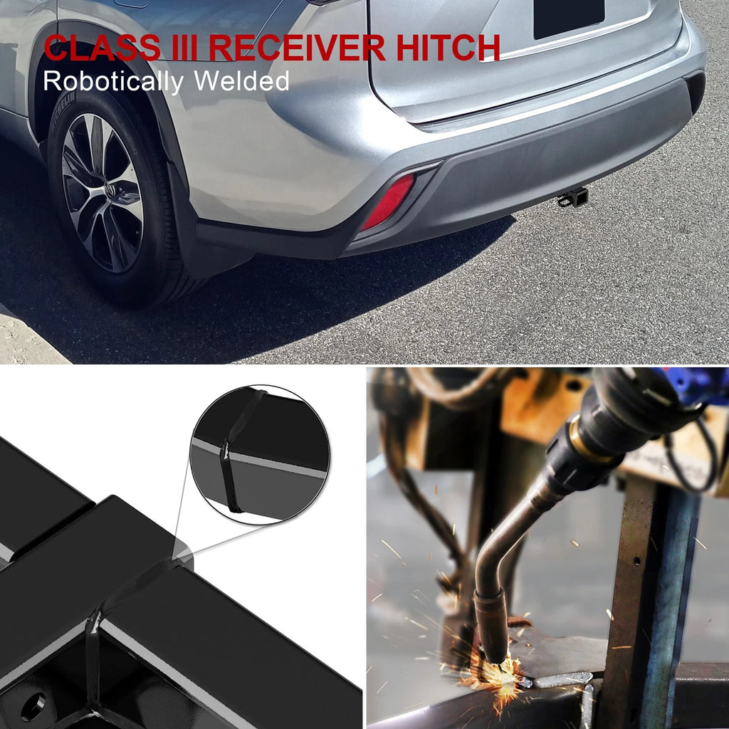 2 Inch Trailer Hitch Receiver for Toyota Highlander (2020-2026)