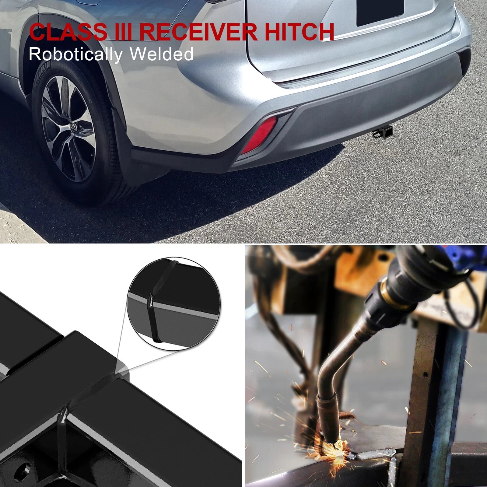 2 Inch Trailer Hitch Receiver for Toyota Highlander (2020-2026)