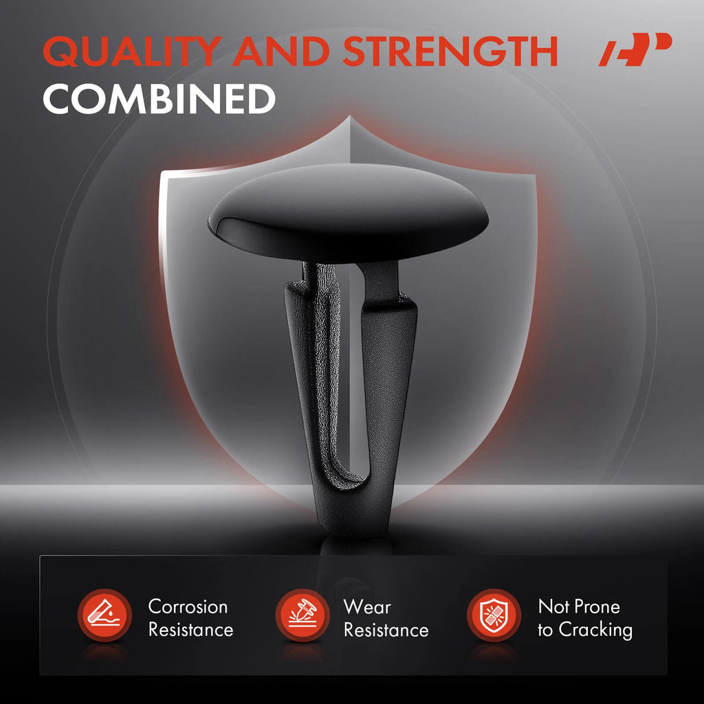 50Pcs 7mm Hole Nylon Interior Trim Mounting Retaining Clips for Toyota (—–—)
