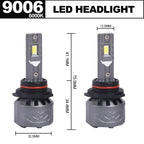 Set of 2 LED Headlight Bulbs for