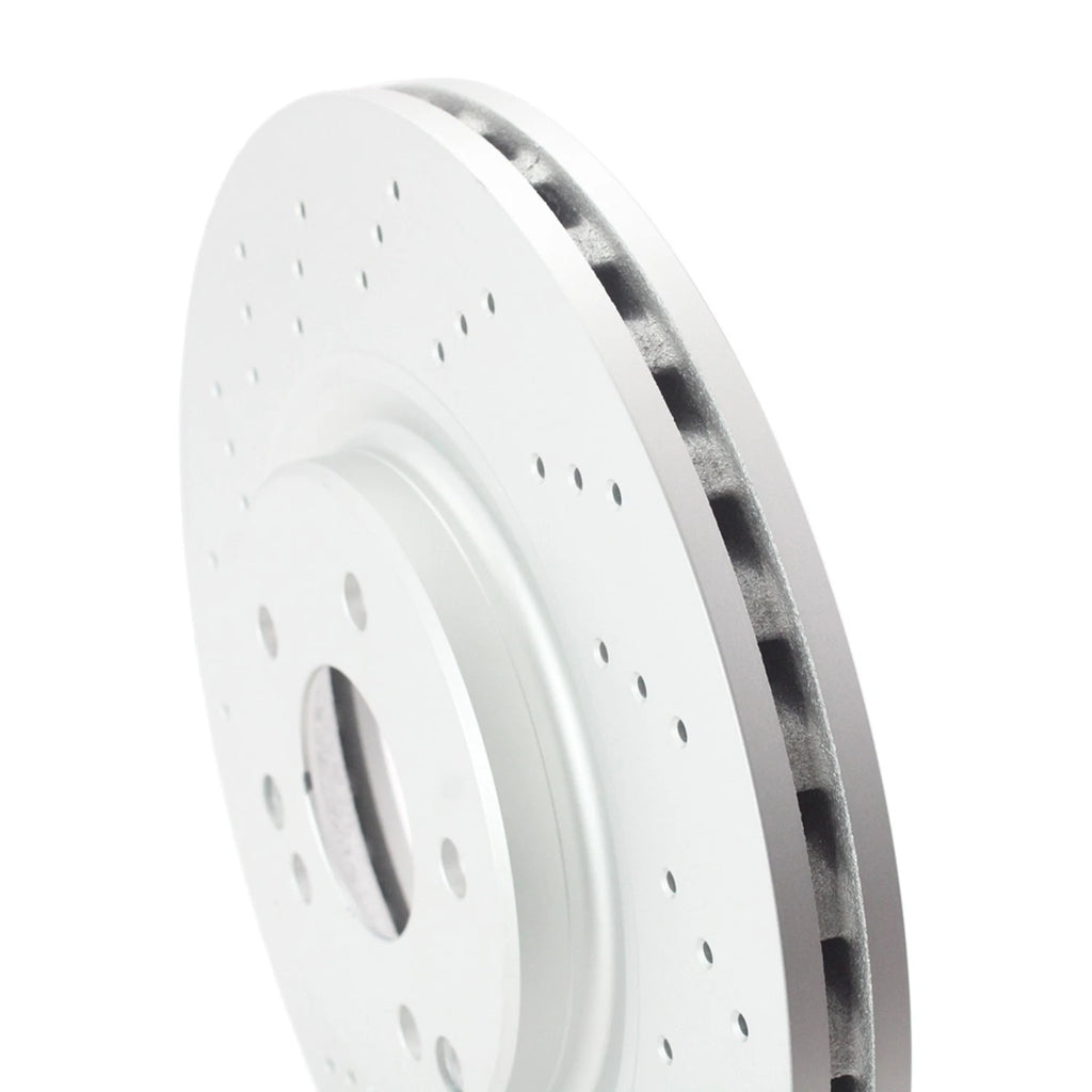 Hella 330mm Front Coated Drilled Disc Brake Rotor for MB W203 C209 R171 (2000–2010)