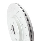 Hella 330mm Front Coated Drilled Disc Brake Rotor for MB W203 C209 R171 (2000–2010)