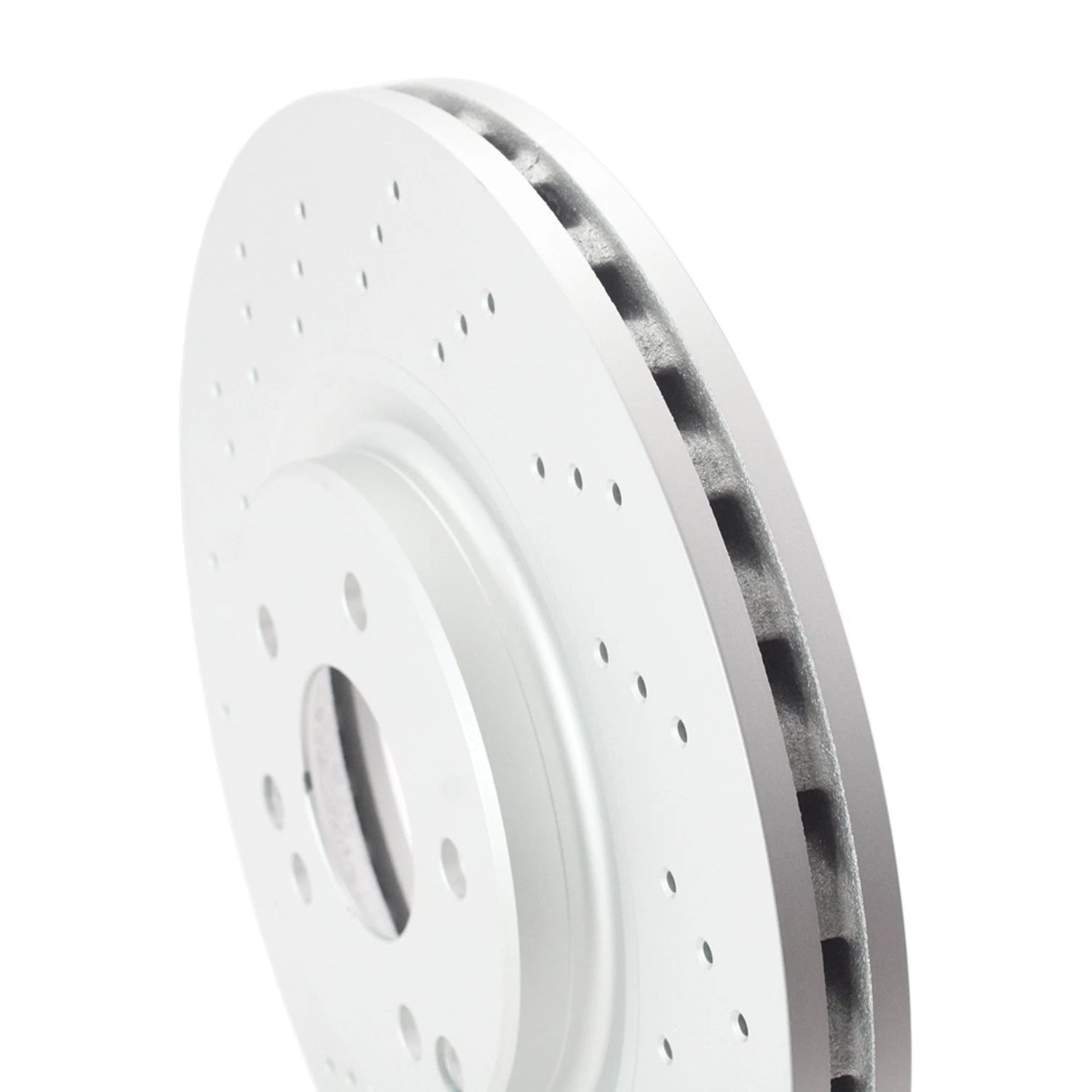Hella 330mm Front Coated Drilled Disc Brake Rotor for MB W203 C209 R171 (2000–2010)