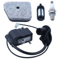 Ignition Coil, Fuel Filter, Air Filter Kit for MC 4180 B (FC90, FS130R, KM110R)