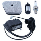 Ignition Coil, Fuel Filter, Air Filter Kit for MC 4180 B (FC90, FS130R, KM110R)