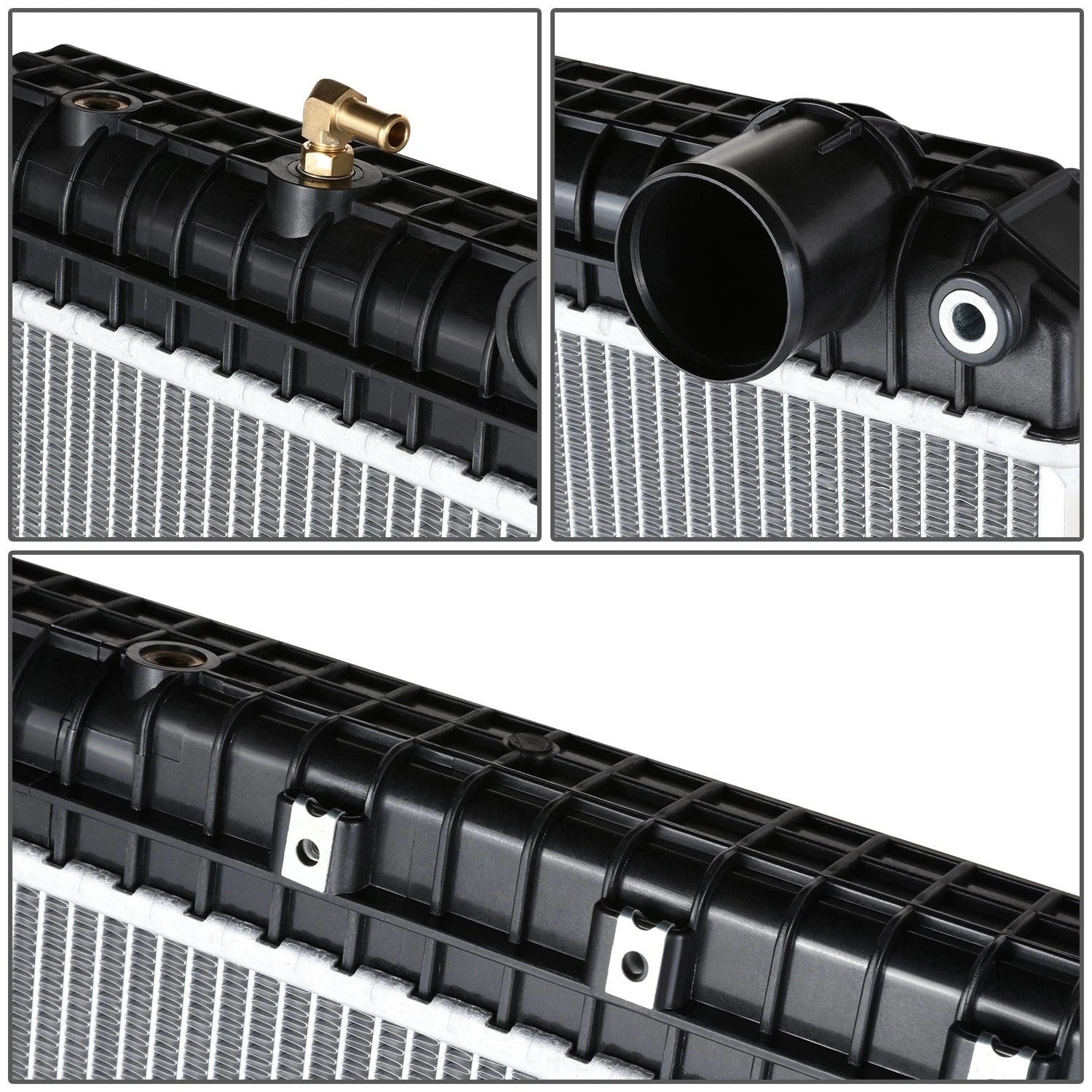 2-Row Aluminum Engine Cooling Radiator for Freightliner Classic/Cascadia (2008–2013)