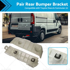 Rear Bumper Bracket Set for Toyota Hiace Commuter (2005–2019)