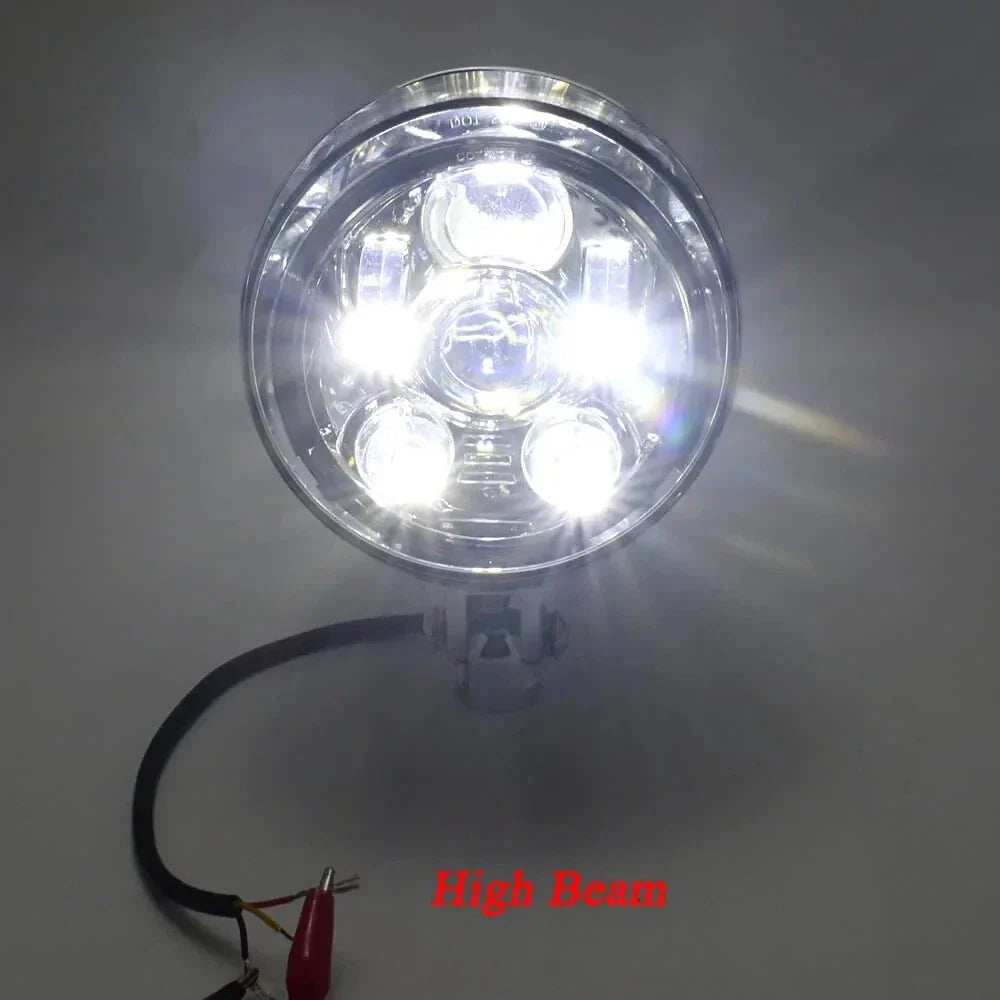 5.75" Chrome LED Daymaker Headlight for Harley Softail FLST Fat Boy Heritage