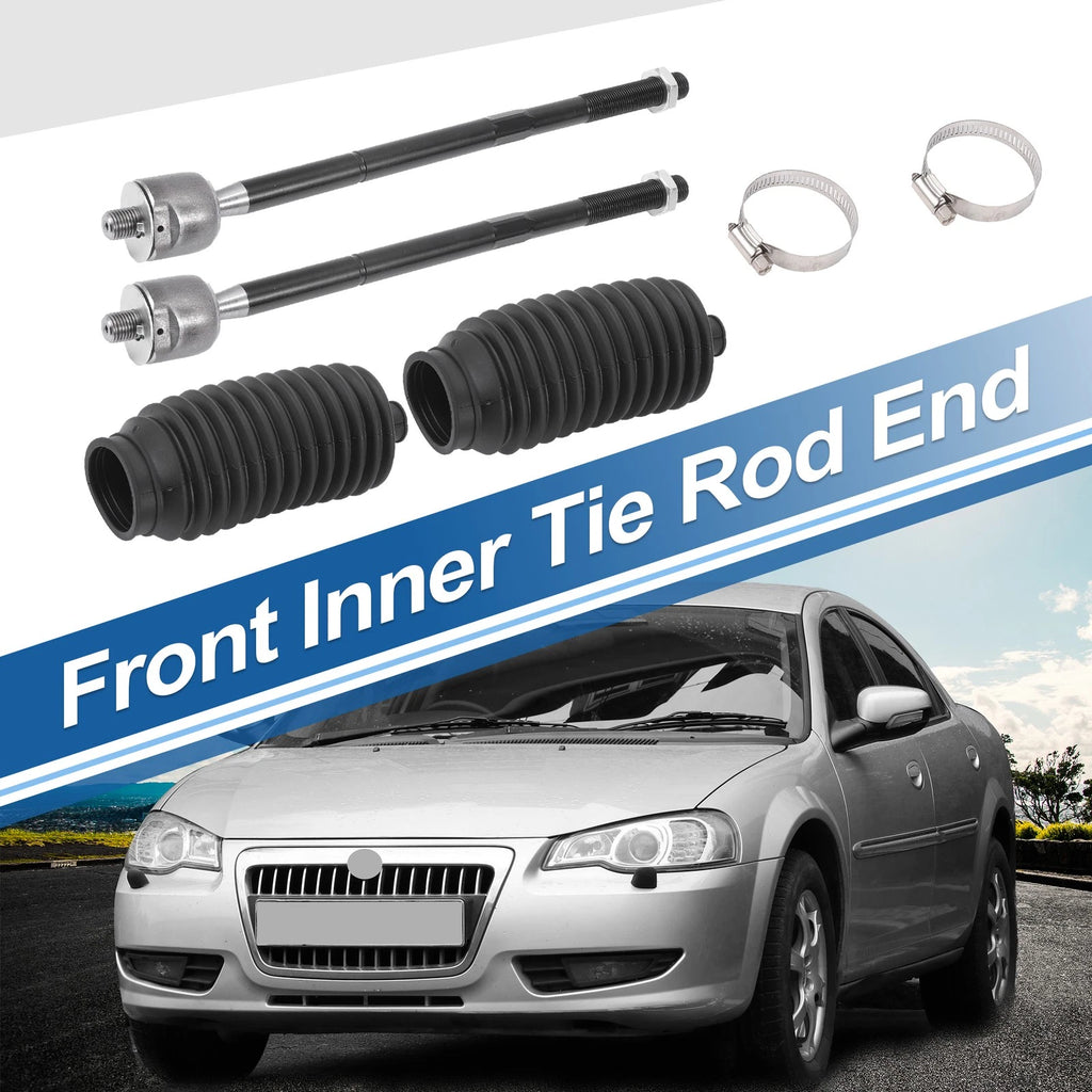 Set of 4 Front Inner Tie Rod End Links for Chrysler 300 (2011–2014) No.EV800963
