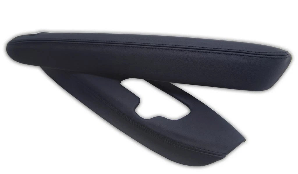 Leather Synthetic Door Panel Armrest Cover for Acura RL (2005–2012) Black