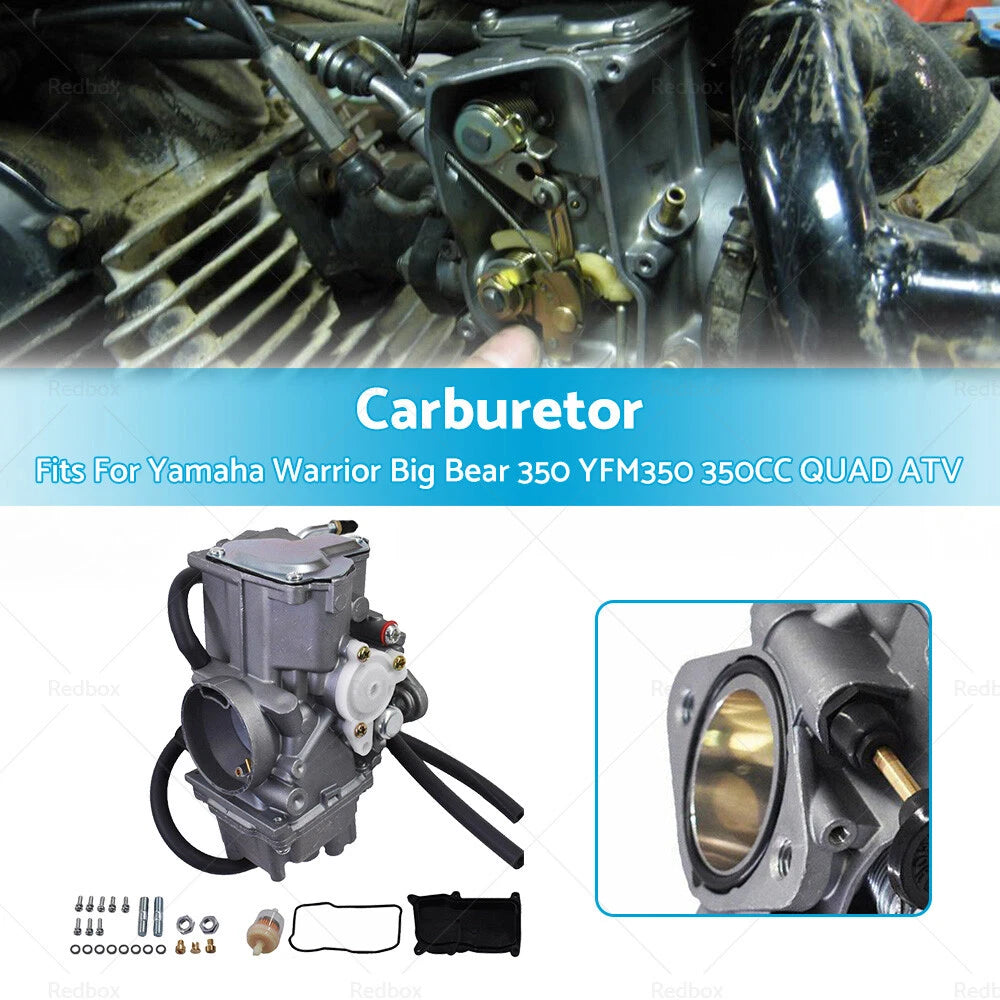 Carburetor for Yamaha Warrior Big Bear 350 YFM350 (1987–2004)