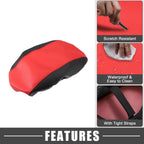 Dodge Durango Armrest Cover for Center Console 2011-2021 Black Red