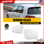 Pair Heated Mirror Glass for VW Golf GTI (2010–2014) OE 5K0857521A 2A