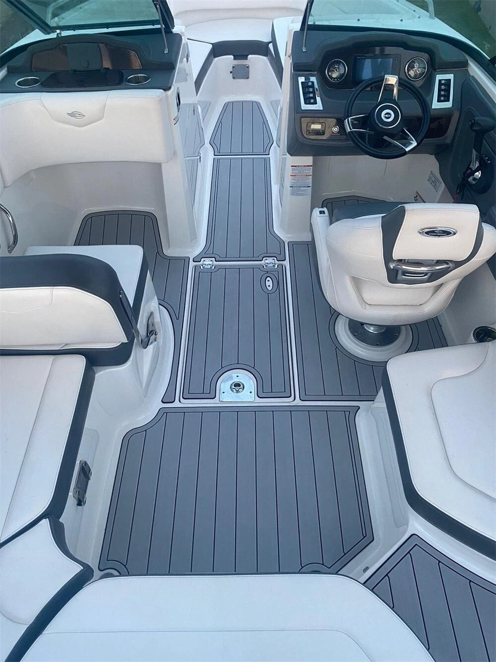 EVA Foam Faux Teak Floor Pad for Chaparral 237 SSX (2019)