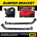 Bumper Bracket Set for Honda Civic (2016–2021) Rear Driver & Passenger Side