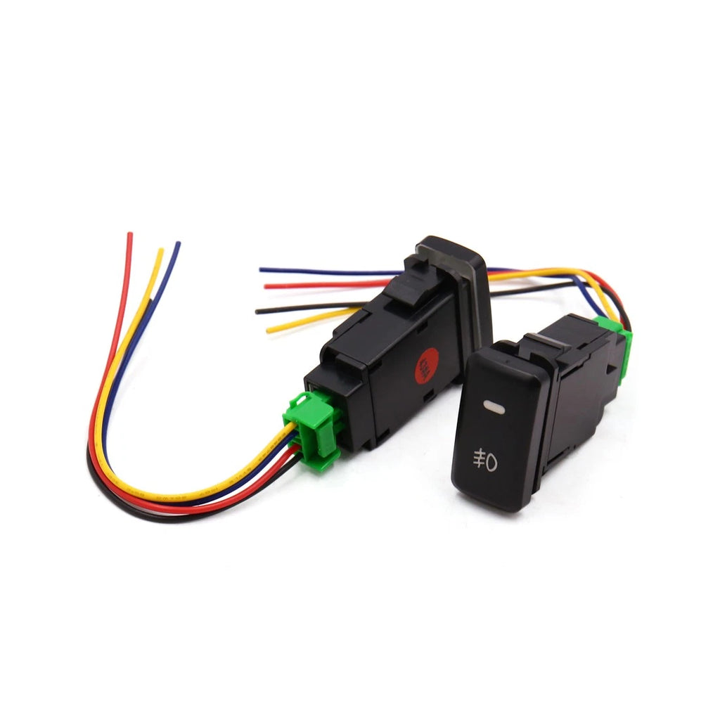 2X Fog Lamp Light On/Off Switch Buttons for Nissan (Fitment Specific)